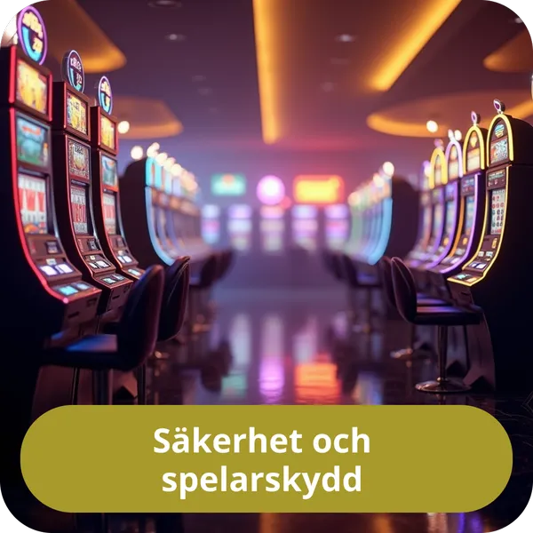 Säkerhet och spelarskydd