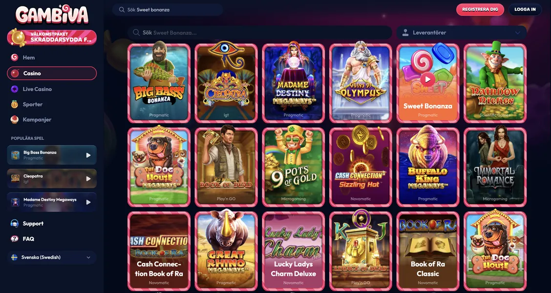 Säkerhet och spelarskydd