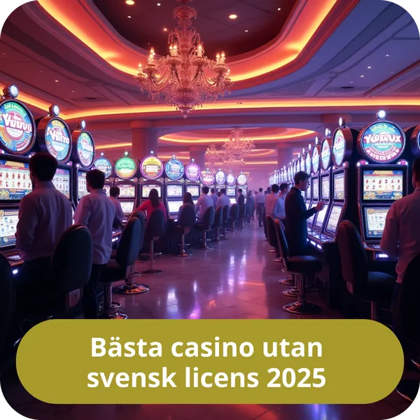 Bästa casino utan svensk licens 2025