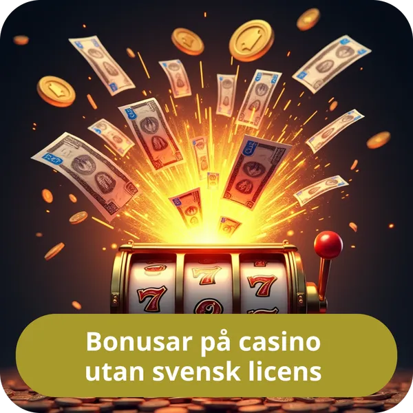 Bonusar på casino utan svensk licens