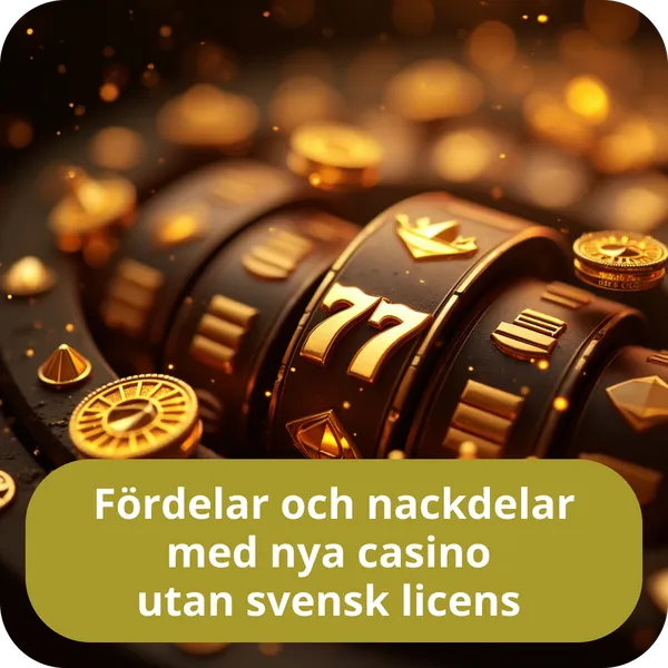Fördelar och nackdelar med nya casino utan svensk licens